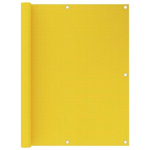 vidaXL Balkonski zastor žuti 120 x 300 cm HDPE | shoptok.hr