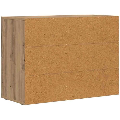  Kreveta Umjetnički hrast 80.5 x 35 x 59 cm Konstruirano drvo Slike