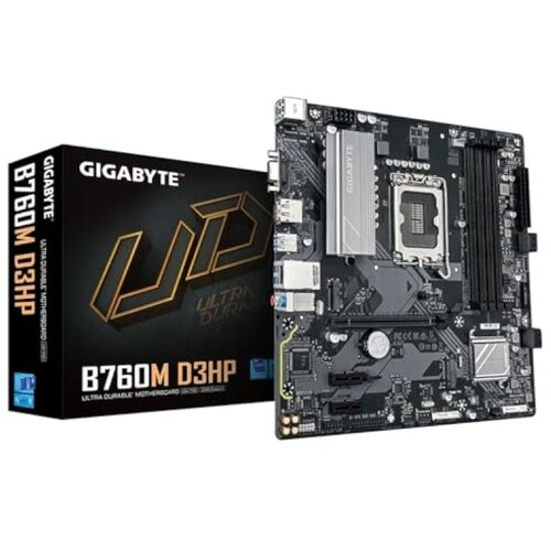 Gigabyte LGA1700, 4 x DDR5 DIMM, Next Generation Storage：2x PCIe 4.0 x4 M.2 Connectors, Fast Networks：GbE LAN & Wi-Fi 6 802.11ax B760M D3HP WIFI6 Cene