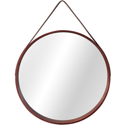 Tutumi Okroglo leseno ogledalo s trakom 50 cm NBKL-19028 Cene