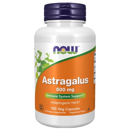 Now Foods Astragalus NOW, 500 mg (100 kapsul) Slike