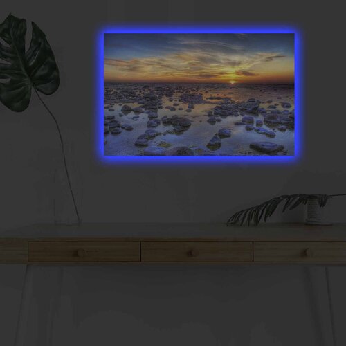 Wallity Slika sa LED osvetljenjem 4570DHDACT-141, 45x70 cm Cene