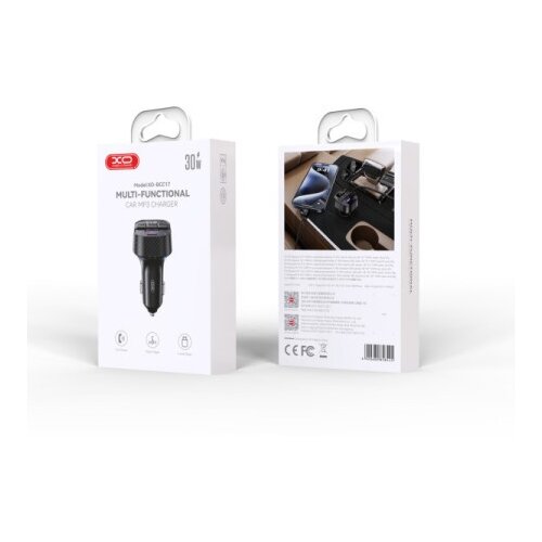 XO transmitter FM Bluetooth MP3 auto punja&#269 30W BLACK ( GSM184874 ) Cene