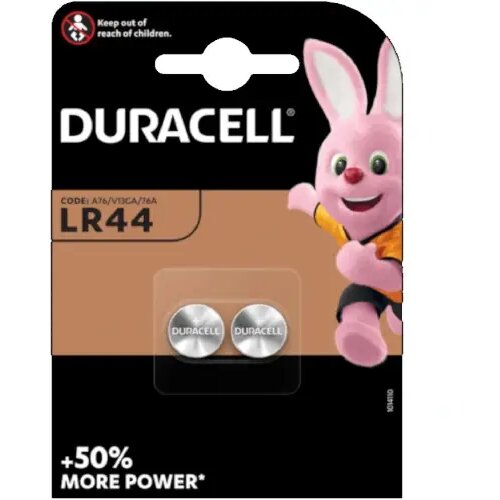 Duracell Baterija alkalna LR44 HSDC (pak 2 kom) Cene