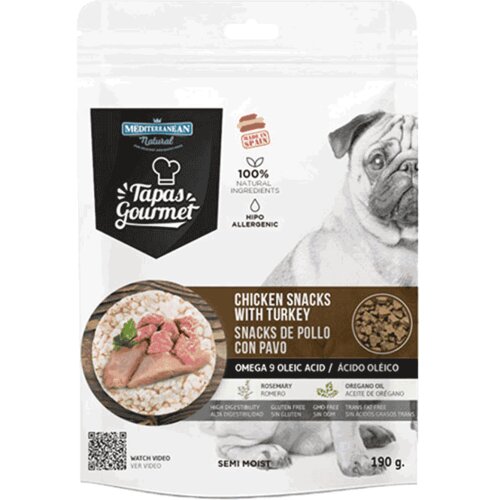 Mediterranean Natural Poslastice za pse Tapas Gourmet, 150 g - jagnjetina i govedina Cene