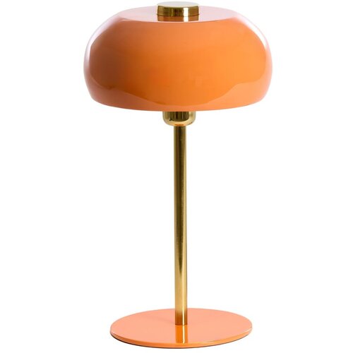 Light &amp;amp; Living Oranžna namizna svetilka s kovinskim senčilom (vi&amp;scaron;ina 40 cm) Surin &amp;ndash; Slike