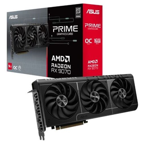 Asus PRIME Radeon RX 9070 OC grafička kartica, 16 GB GDDR6 Cijene