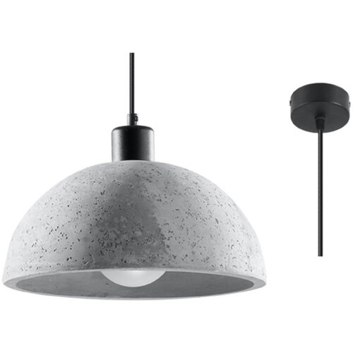 Nice Lamps Siva viseća svjetiljka &amp;oslash; 30 cm Gonzo &amp;ndash; Slike