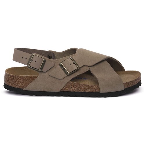 Birkenstock Sandali &amp;amp; Odprti čevlji TULUM TAUPE CALZ S Bež Slike