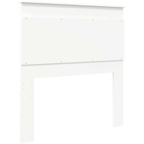 VidaXL uzglavlje s uzglavljem bijelo 75 cm konstruirano drvo Slike