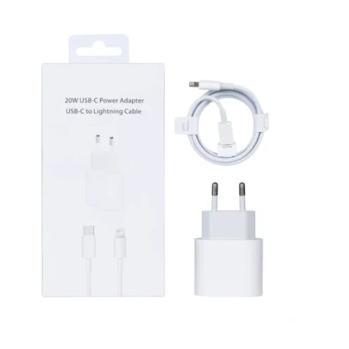  Eima EM-20 USB-C 20W PD Quick Charge 3.0 za Iphone + kabal Type C na Lighting Kućni punjač Cene
