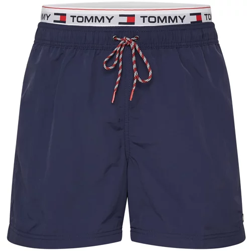Tommy Hilfiger Underwear Kratke kopalne hlače mornarska / rdeča / bela