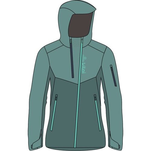 Kilpi Women&amp;#039;s outdoor jacket METRIX-W dark green Slike