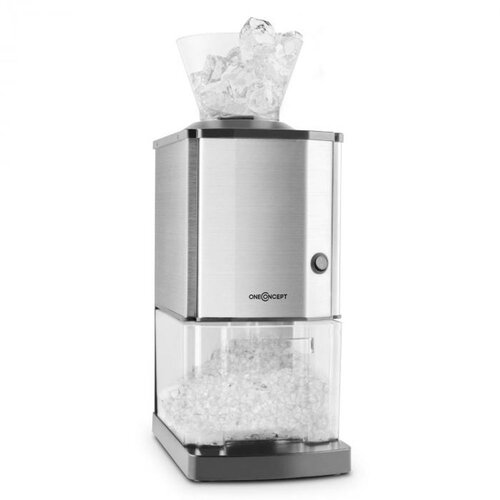 OneConcept icebreaker, drobilec ledu moči 15 kg/h, volumna 3,5 l, s posodo za led, nerjaveče jeklo Cene