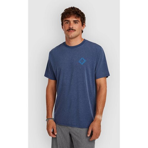 O'neill Hybrid Polygiene Back Print T-shirt english evening Cene