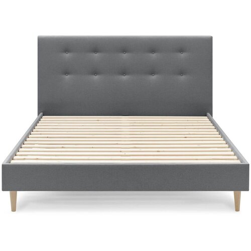 Bobochic Paris Tamnosivi bračni krevet Rory Light, 160 x 200 cm Slike