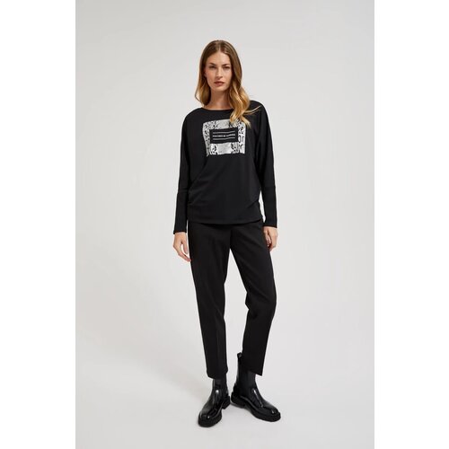 Marisse Women's Trousers Z-Sp-4513 Black Cene