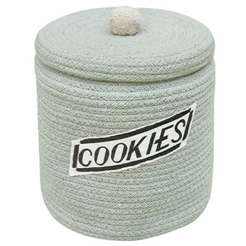 Lorena Canals Svijetlo plava tekstilna dječja kutija za pohranu ø 20x26 cm Cookie Jar – Cijene