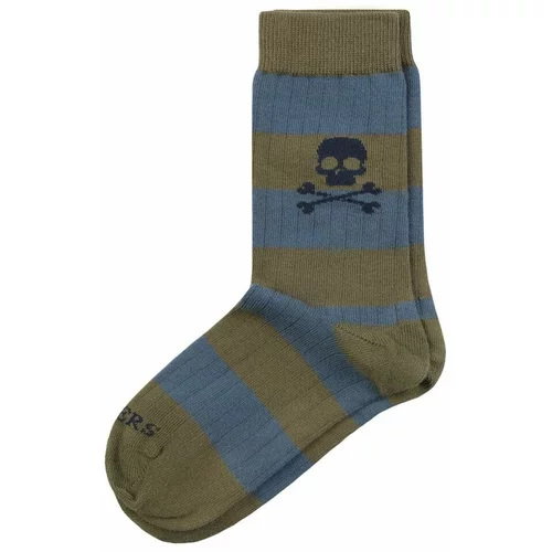 Scalpers Čarape plava / kaki