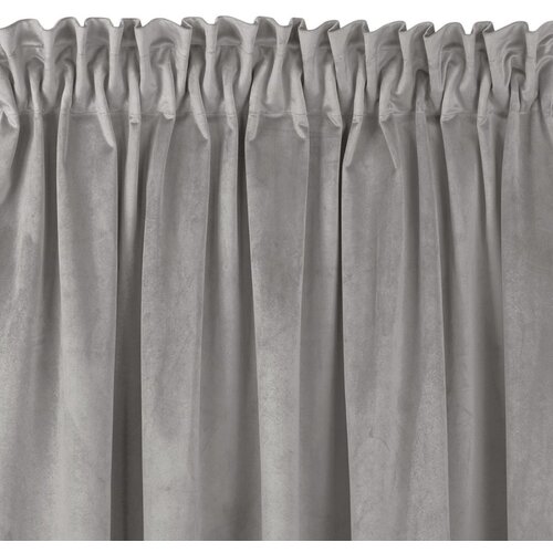 Curtain VILA color gray style classic dragon tape transparent 7.5 cm with fringe 3 cm velvet 135x245 HOMEDE Slike