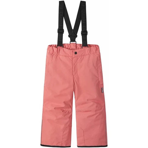 Reima Otroške hlače za zimske športe roza barva