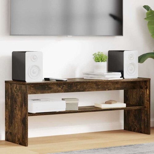 TV omarica Dimljeni oreh 100 x 30 x 40 cm Konstruiran les, (5000137177) Cene