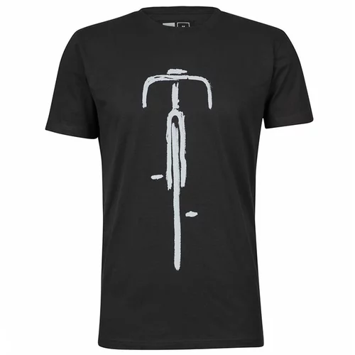 DEDICATED. T-shirt Stockholm Bike Front Charcoal
