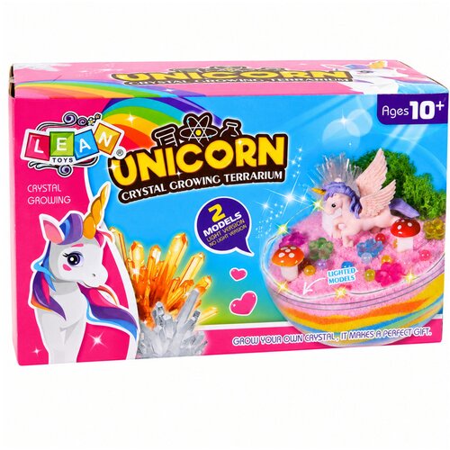  Growing Experiment Kit Unicorn Terrarium DIY Lights Slike