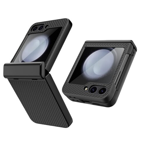 INF Etui za Samsung Galaxy Z Flip 6, Odporno za&scaron;čitno ohi&scaron;je z za&scaron;čito tečajev Black, (21837717) Cene
