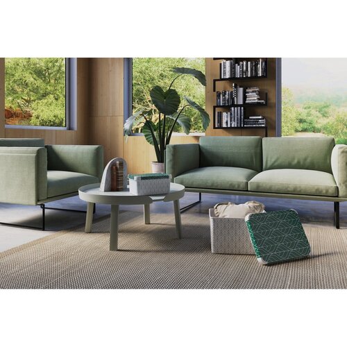 Curver Bela/zelena plastična &amp;scaron;katla za shranjevanje s pokrovom 29,5x19,5x13,5 cm S &amp;ndash; Slike