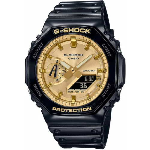 G-shock Ročna ura Octagon GA-2100GB-1AER Black/Gold