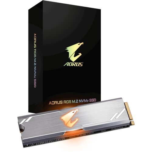 Gigabyte aorus rgb M.2 nvme ssd 256GB trdi disk, (633889) Slike