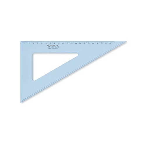 Staedtler trikotnik transparent, moder, 60/30 stopinj, 26 cm 567 26-60