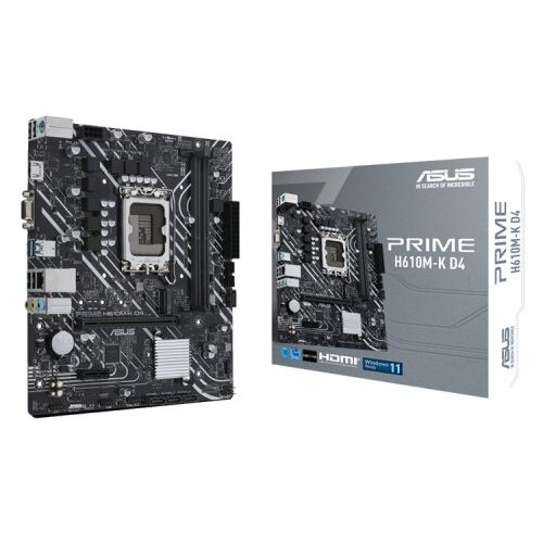 Asus MB PRIME H610M-K D4 Intel H610, LGA 1700 2xDDR4, VGA, HDMI, micro ATX Cijene