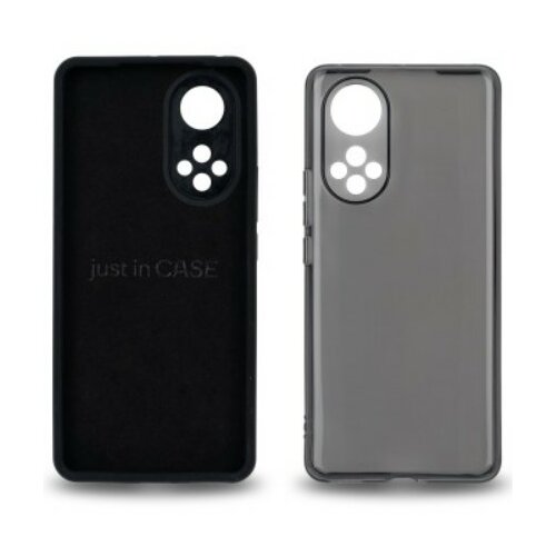 Just In Case Set dve maske za telefon Honor 50 Extra case MIX PLUS crna i siva Cene