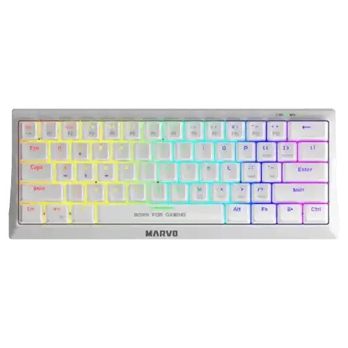 Marvo KG962 MECHANICAL KEYBOARD - WHITE Slike