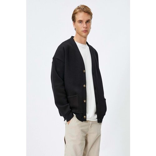 Koton Men's Clothing Jacket Gray Slike