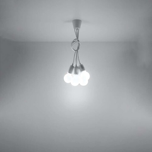  Sollux SL.0571 - Luster na sajli DIEGO 5xE27/60W/230V Slike