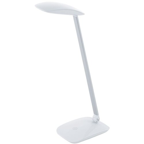 Eglo Cajero stolna/1, led, 4,5w, 550lm, na dodir, usb, plastika/bijela Slike