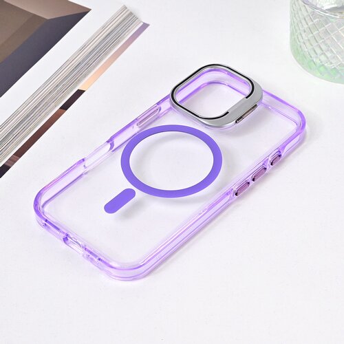  Torbica Magsafe transparent za iPhone 16 6.1 ljubicasta Cene