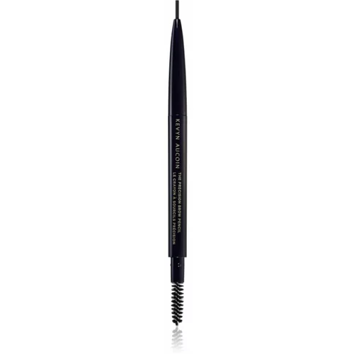 Kevyn Aucoin The Precision Brow Pencil svinčnik za obrvi s krtačko odtenek Dark Brunette 0,1 g