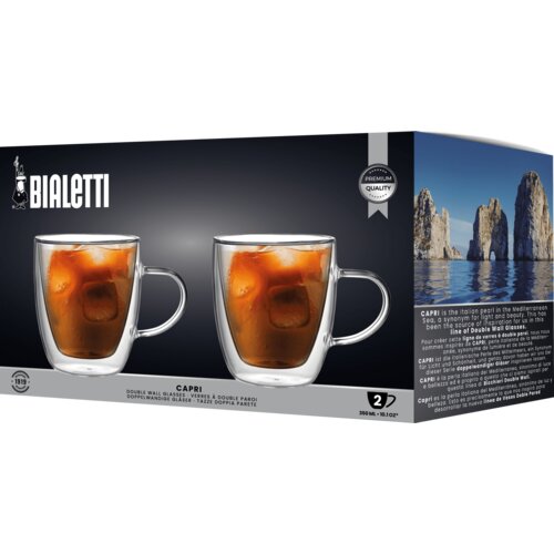 Bialetti 2-delni set kozarcev z dvojno steno &amp;quot;Capri&amp;quot; - 1 set Slike