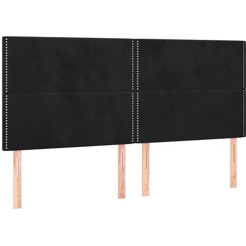  Krevet s oprugama i madracem crni 180x200 cm bar&amp;scaron;unasti Slike