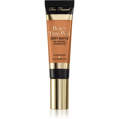 Too Faced Born This Way Soft Matte Foundation matirajoči tekoči puder odtenek Praline 30 ml