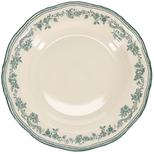 S|P Collection Zelen/slonoko&amp;scaron;čen ju&amp;scaron;ni porcelanast krožnik &amp;oslash; 23 cm Cyril &amp;ndash; Slike