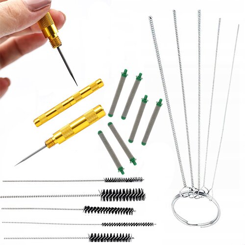 Rosfix SET DODATNA OPREMA ZA BRIZGALNO PI&Scaron;TOLO &ndash; PRIBIJAČ, 10 &Scaron;ČETK, 6 FILTROV 30 MESH | 93,5 MM, &Oslash;10,8 MM, (5000073699) Cene