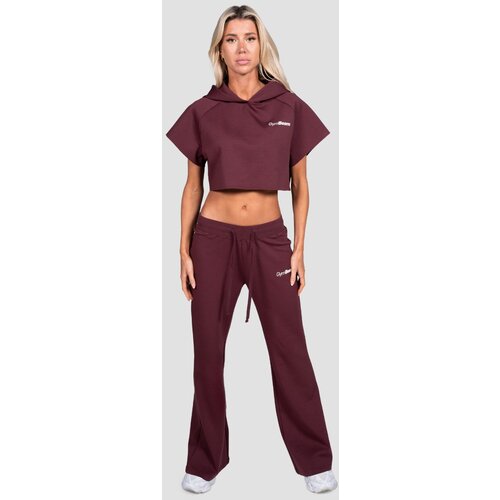 GymBeam Women&amp;lsquo;s Relay Cropped Hoodie Fig S Slike