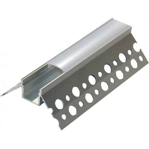 Mitea Lighting M641 aluminijumski profil za led trake ugradni set za pločice sa difuzerom 2000x53.5x24mm Slike