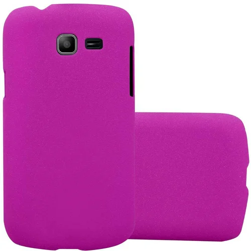 Cadorabo Case, združljiv s Samsungom v Frosty Pink - Hard Case zaščitni pokrov v zmrznjenem videzu proti praskam in udarcem, (20564942)