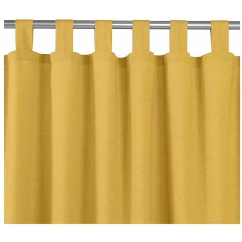 Homede Temno rumena zavesa 220x300 cm Carmena - Homede